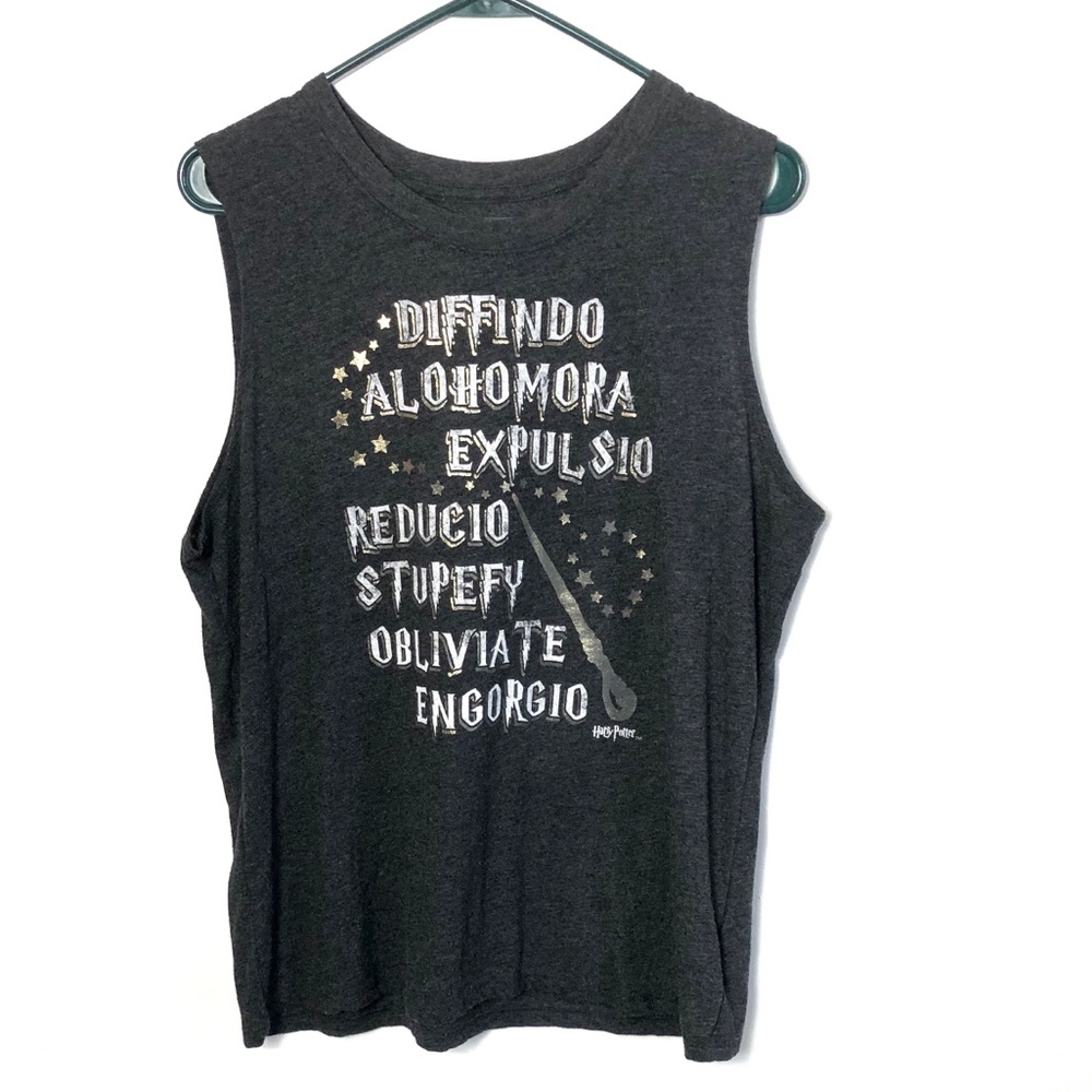 Harry Potter gray tank top sleeveless shirt